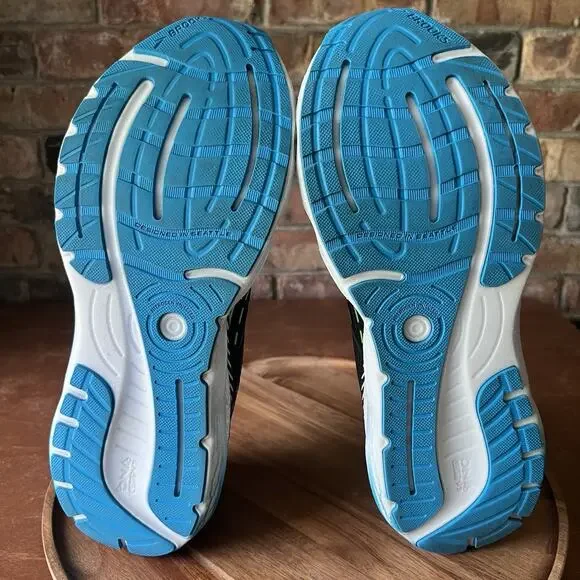 Brooks Glycerin GTS 20 Supportive Black Hawaiian Ocean Running Men's 11 Shoes - Picture 4 of 16